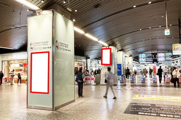 南海ADビジョン なんば3階北改札