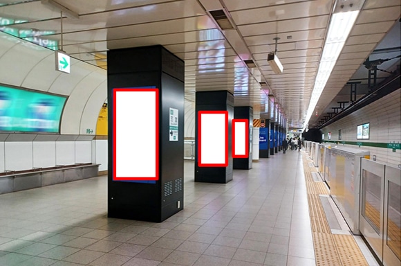 神戸市営地下鉄 三宮ホームDS-1